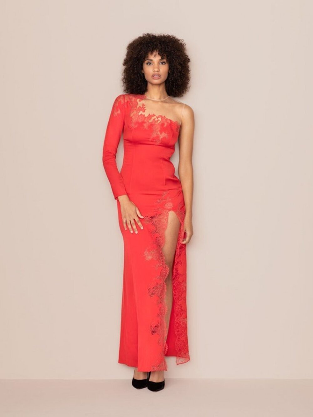 Agent Provocateur Serayah Silk Red Dress UK12 Large NWT
